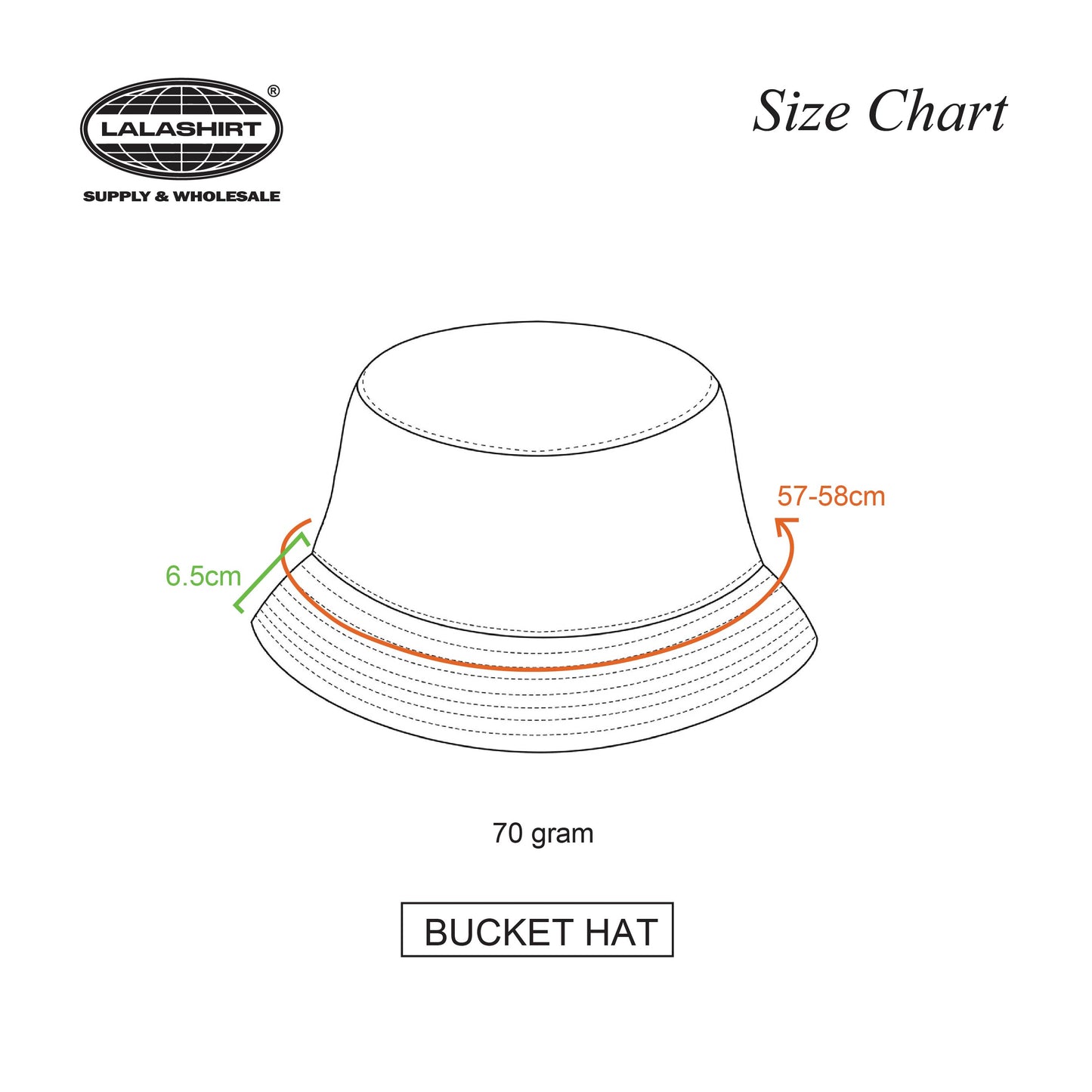 Bucket Hat - One size fits most