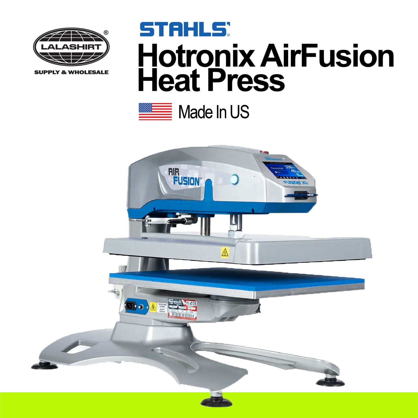 (Rent/Buy) Hotronix® Air Fusion IQ® Heat Press - Stahls